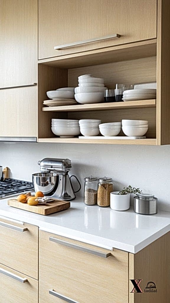 Küçük mutfak tadilatı sonrası modern mutfak