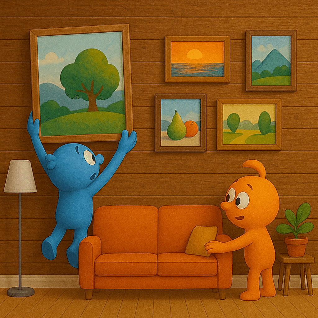 Duvar Dekorasyonu İçin İlham Veren Fikirler: Tablolar, Raflar, Çerçeveler ve 3D Önerilerle Evinizi Güzelleştirin