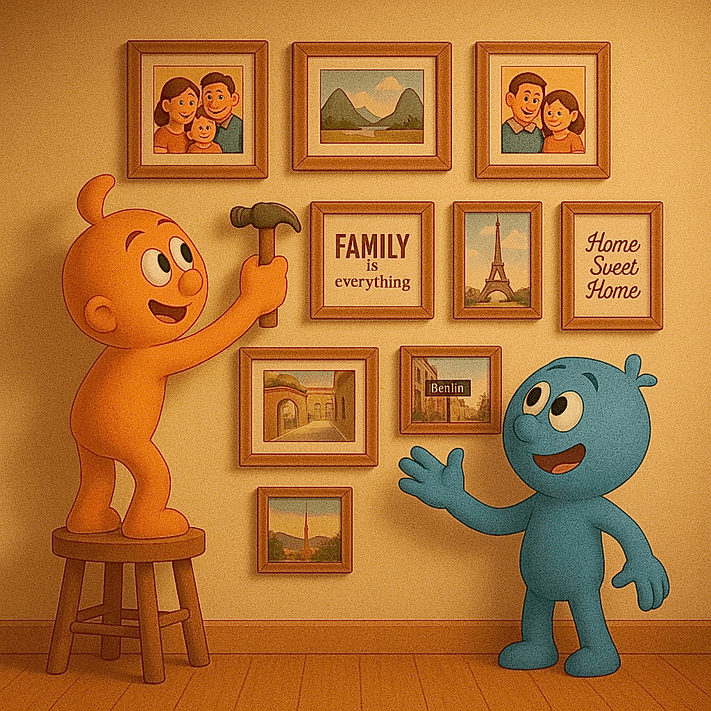 Duvar Dekorasyonu İçin İlham Veren Fikirler: Tablolar, Raflar, Çerçeveler ve 3D Önerilerle Evinizi Güzelleştirin