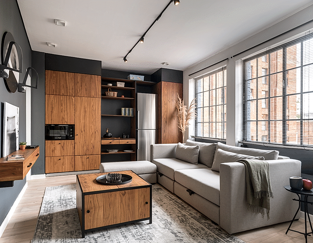 küçük salon dekorasyonu