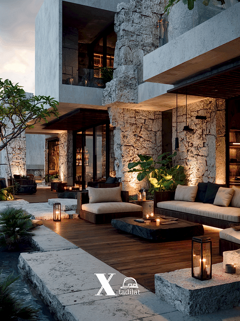 Otellerin Dış Mekan Dekorasyonu